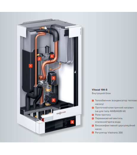 Viessmann Vitocal 100-S AWB-E-AC 101.A16 400 Тепловий насос