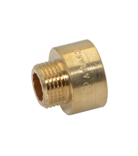 Перехідник латунний Ø1/8″M х 1/4″F ЗВ FP Pattaroni