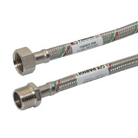 Parinox® EPDM DN8 Шланг 1/2″ х 1/2″ ВЗ 1,2 м PN10 PARIGI