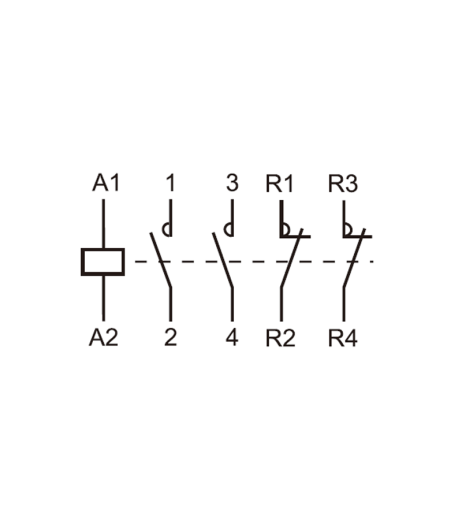 661561 Контактор OCT, 4P, 2NO+2NC, 63A, 230В Tervix Pro Line - фото 4