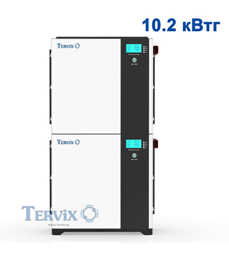 Система автономн. жив. Tervix BANKA 10,2 кВтг - інвертор 5кВ + акумулятор 51,2В 100 Аг (2 шт) - фото 4