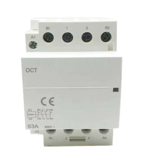 661561 Контактор OCT, 4P, 2NO+2NC, 63A, 230В Tervix Pro Line - фото 1