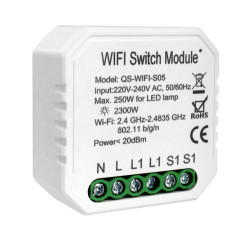 432421 Розумний вимикач Tervix Pro Line WiFi Switch (1 клавіша / розетка)
