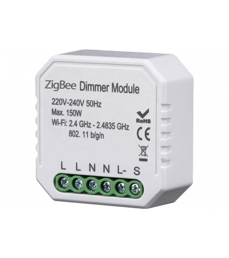 Розумний вимикач - регулятор Tervix Pro Line ZigBee Dimmer (1 клавіша)