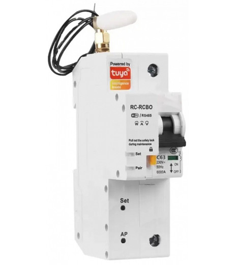 Розумний автоматичний вимикач Tervix Pro Line WiFi Circuit Breaker, 16A