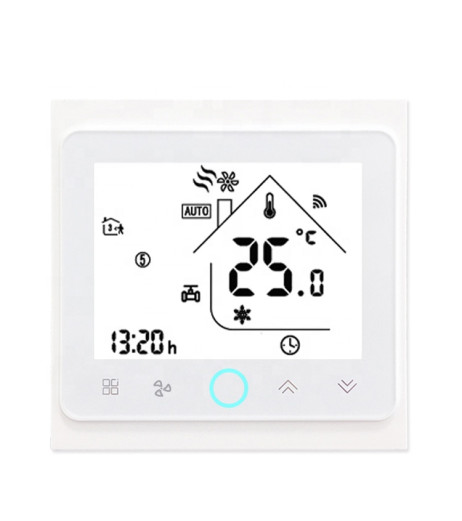 Термостат для фанкойлу з WiFi управлінням Tervix WiFi Fancoil Thermostat (на 2 труби)