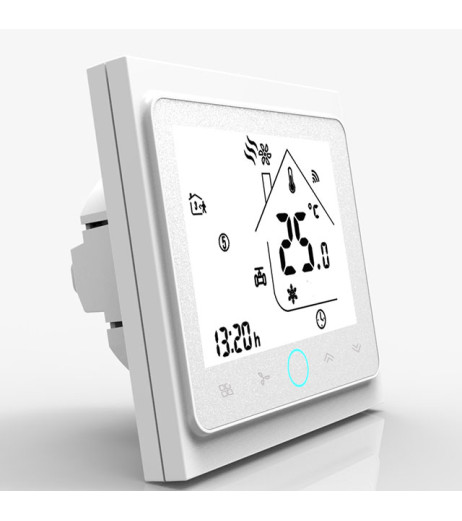 Термостат для фанкойлу з WiFi управлінням Tervix WiFi Fancoil Thermostat (на 2 труби)