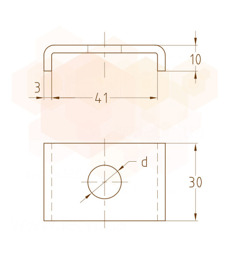 MPR-Шайба U-подібна М10 41 х 21 - 124 гаряче цинкування MÜPRO GmbH