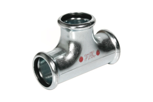 Трійник сталевий Ø15 оцинкований (опалення) STEELPRES® RM