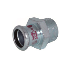 Перехідник сталевий Ø76,1 х 2 1/2″ З оцинкований (опалення) STEELPRES® RM