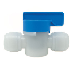 кран Ø1/4″ Polyacetal (HBVU1/4-1/4W) CDC Fluidtech Europe S.r.l.