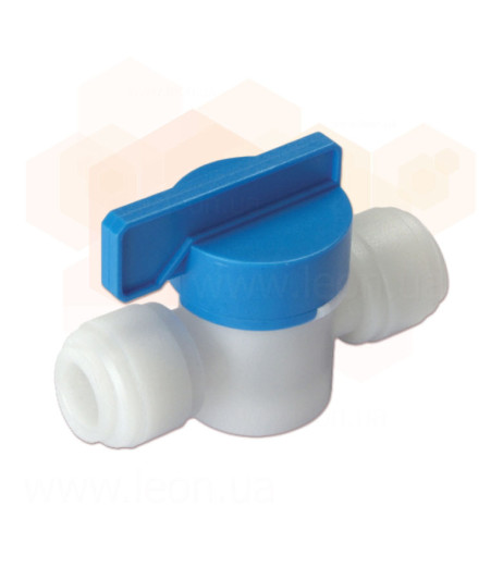 кран Ø3/8″ Polyacetal (HBVU3/8-3/8W) CDC Fluidtech Europe S.r.l.