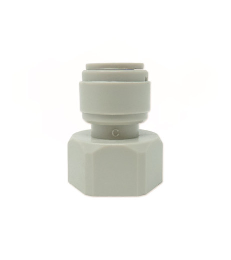 Ø1/4″ (трубка) х Ø3/8″ BР Polyacetal (HCF1/4-G03G) CDC Fluidtech Europe S.r.l.