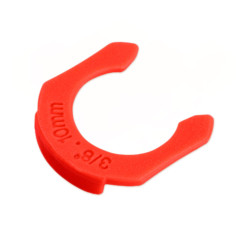 скоба Ø1/4″ червона Polyacetal (HCP06-1/4RD) CDC Fluidtech Europe S.r.l.