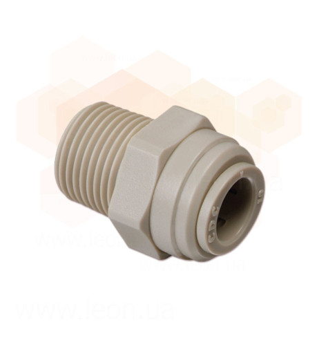 Ø1/4″ (трубка) х Ø1/4″ ЗР Polyacetal (HPC1/4-N02G) CDC Fluidtech Europe S.r.l