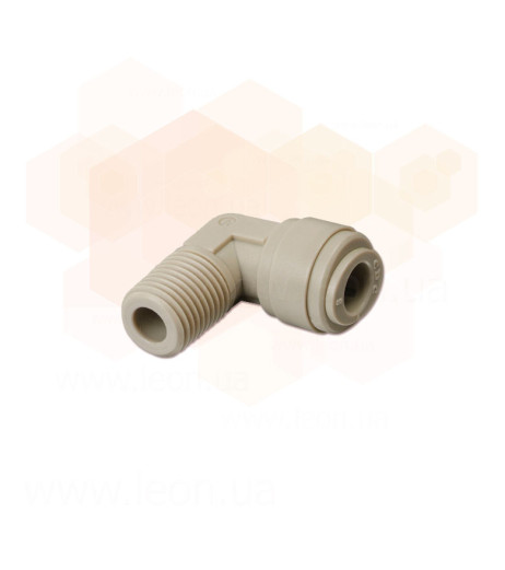 Ø1/4″ (трубка) х Ø3/8″ ЗР Polyacetal (HPL1/4-N03G) CDC Fluidtech Europe S.r.l.