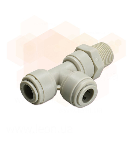 Ø1/4″ (трубка) х Ø1/4″ (трубка) х Ø1/8″ЗР Polyacetal (HRST1/4-N01G) CDC Fluidtech Europe S.r.l.