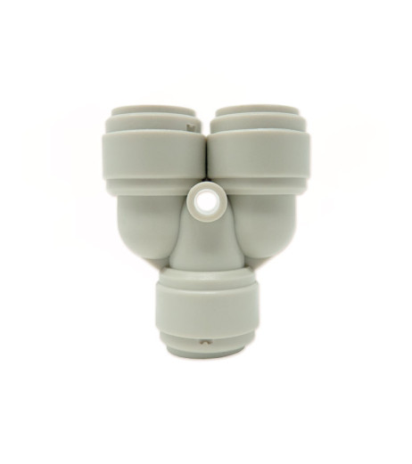 Ø1/4″ Y-подібний Polyacetal (HUY1/4-1/4G) CDC Fluidtech Europe S.r.l.