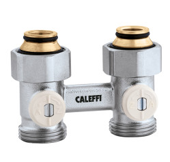 Кран нижнього підключення сталевого радіатора Ø3/4″ x 3/4″ прямий Caleffi S.p.a.