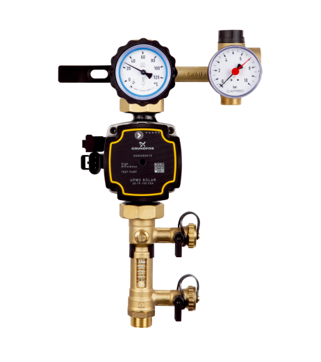 Насосна група для сонячних систем AFRISO 130-1, G 3/4" з циркуляційним насосом