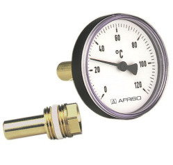 Термометр пластиковий BiTh 100/68 0-120С 1/2" акс.