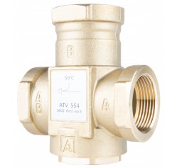 Термічний клапан AFRISO ATV 554, DN32, Rp 1¼" Kvs 12, 50 °C