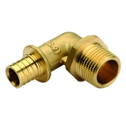 Коліно з зовнішньою різьбою Ø20 x 3/4″ ЗР (натяжна гільза) GENERAL FITTINGS