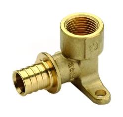 Коліно настінне Ø16 x 1/2″ ВР H=40,5 мм (натяжна гільза) GENERAL FITTINGS